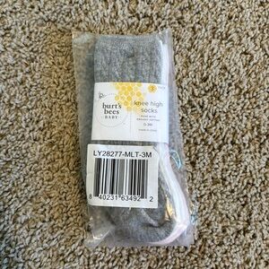 NWT knee high baby socks